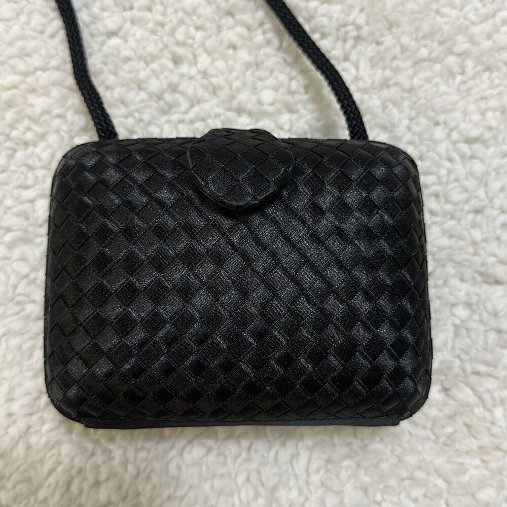 Vintage La Regale Black Crossbody and Clutch - Picture 3 of 10